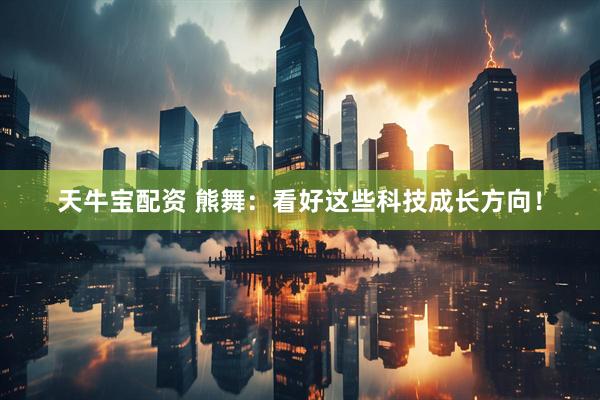 天牛宝配资 熊舞：看好这些科技成长方向！